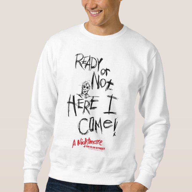 Moletom A Nightmare on Elm Street | Here I Come (Frente)
