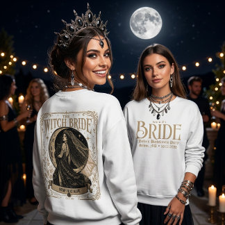 Moletom A Noiva Bruxa Despedida Personalizada Festa Salem