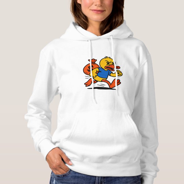 Moletom A POP ART STYLE THIEF DUCK Hoodie (Frente)