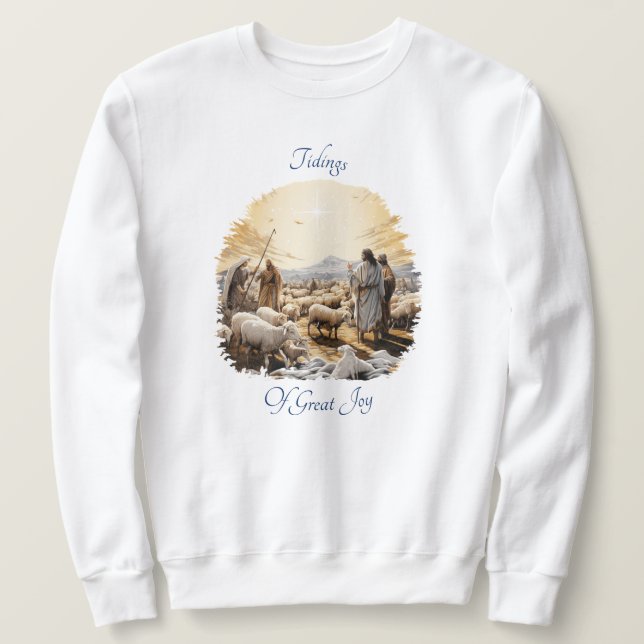 Moletom A Primeira Série de Natal Sweatshirt 3 (Frente do Design)