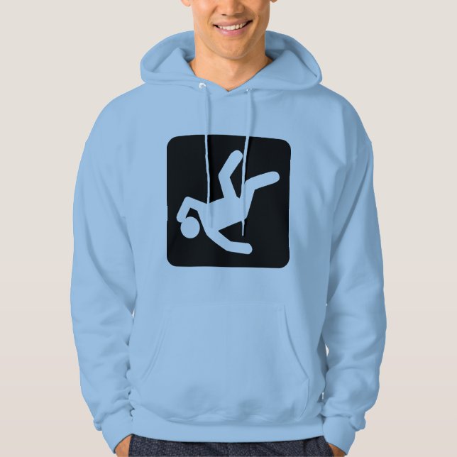 Moletom A Queda do Homem - Preto (Frente)