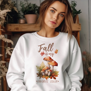 MOLETOM A QUEDA TEMÁTICA AUTOMÁTICA É A MINHA COR FAVORITA