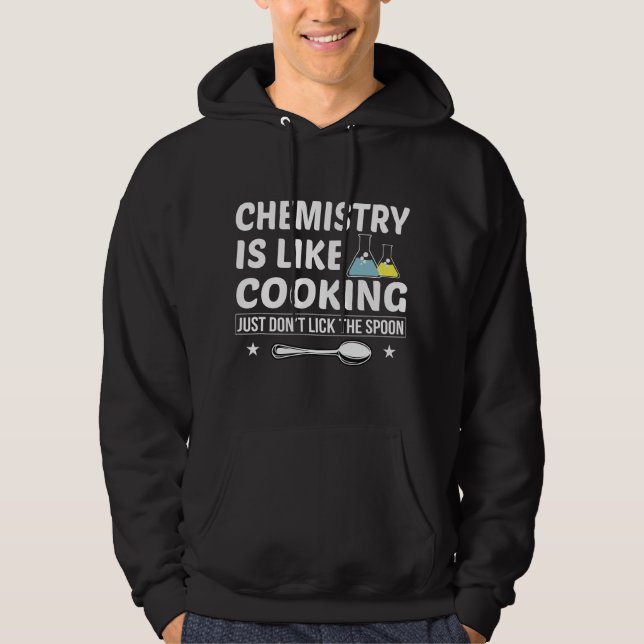 Moletom A Química é Como Cozinhar Não Lambe a Colher Che (Frente)