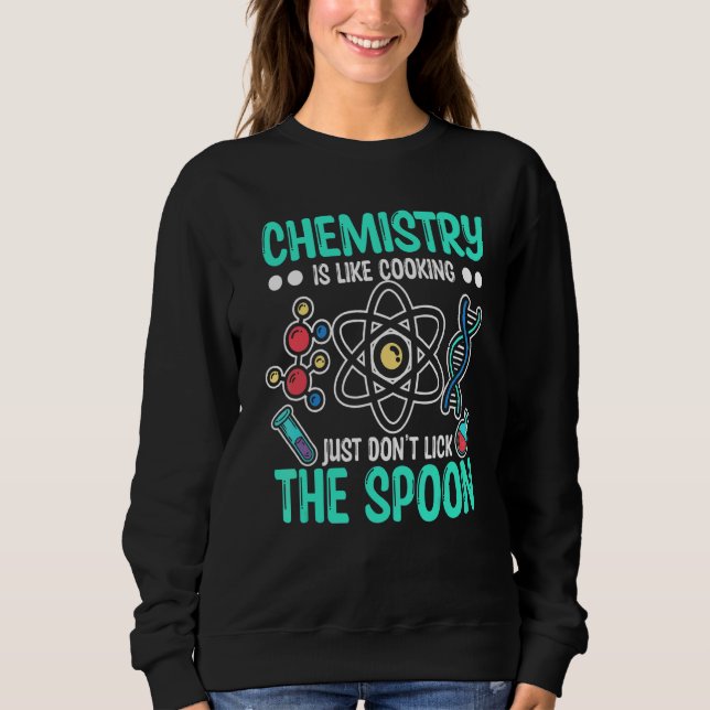 Moletom A Química É Como Cozinhar Nerd Químico (Frente)