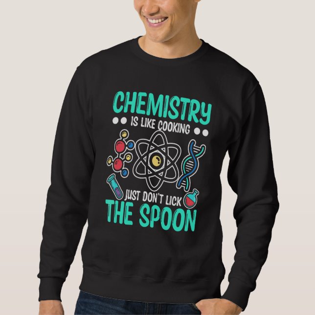 Moletom A Química É Como Cozinhar Nerd Químico (Frente)