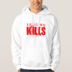 Moletom A religião mata o Hoodie