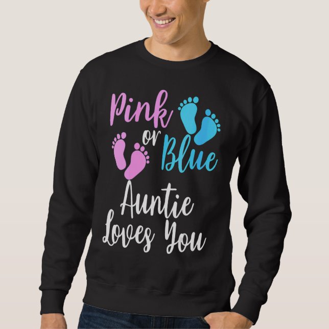 Moletom A Revelação De Gênero, Rosa Ou Azul, Te Ama (Frente)