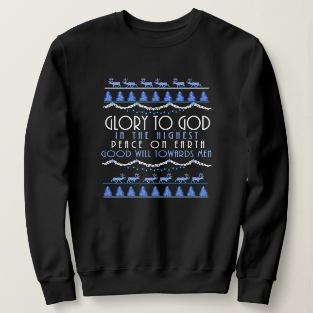 Moletom A Savior Christ The Lord Christmas (Frente do Design)