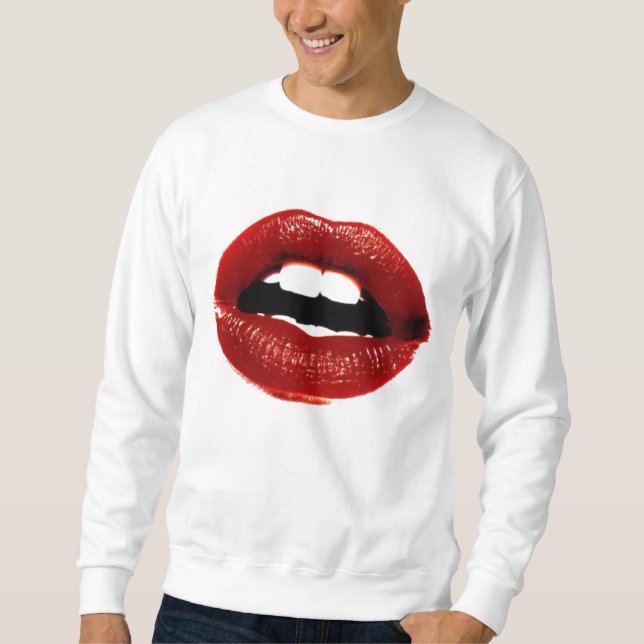 Moletom A sede Crewneck do amor (Frente)