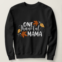 Moletom A tipografia inspirada na ação de graças