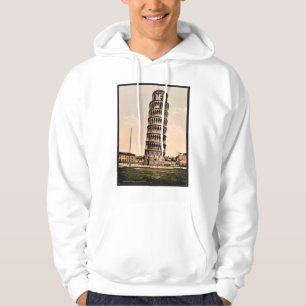 Moletom A torre inclinada, clássico Photochrom de Pisa,