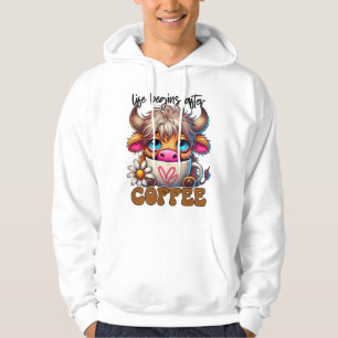 Moletom A Vida Começa Depois do Café 