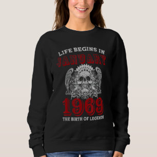 Moletom A Vida Começa Em Janeiro De 1969 O Nascimento De L