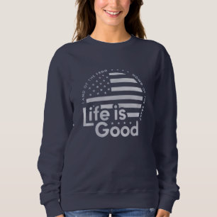 Moletom A Vida É Boa. Mens Crusher Tee Lig Flag Circ