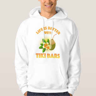 Moletom A Vida É Melhor Com Bares Tiki