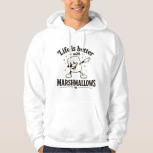 Moletom A vida é melhor com marshmallows