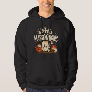 Moletom A vida é melhor com marshmallows