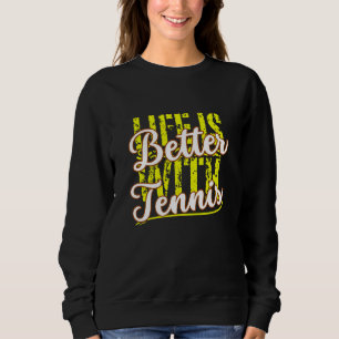 Moletom a vida é melhor com tênis