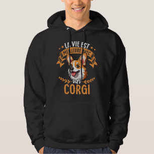 Moletom A Vida É Melhor Com Um Corgi - Sweet Corgi