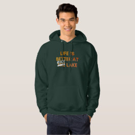 Moletom A vida é melhor em Rice Lake Hoodie