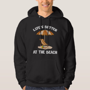 Moletom A vida é melhor na praia