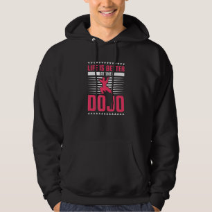 Moletom A Vida É Melhor No Dojo Karate