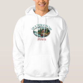 Moletom A vida é melhor no lago