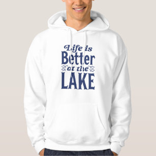Moletom A Vida É Melhor No Lago
