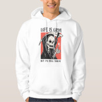 A Vida É Um Grim Funny Grim Reaper Engraçado Sarcá