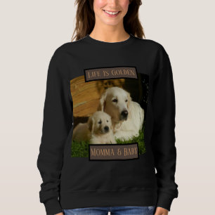 Moletom A Vida É Um Retriever De Ouro