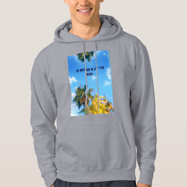 Moletom A vida é uma praia (Frente)