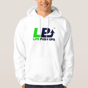 Moletom A vida empurra levanta a camisola encapuçado dos