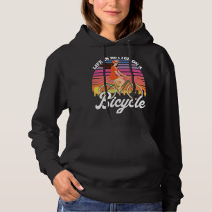 Moletom A Vida Melhor Na Bicicleta Bicicleta Bicicleta Bic