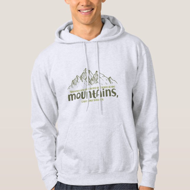 Moletom A Voz das Montanhas (Frente)
