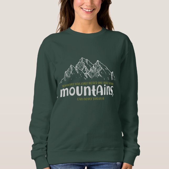 Moletom A Voz das Montanhas (Frente)