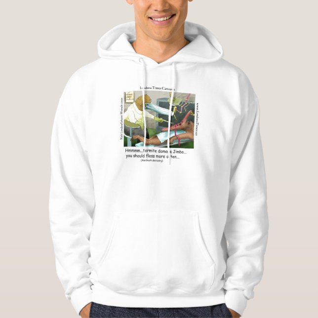 Moletom Aardvark Dentiery Funny Hoodie, do Rick London (Frente)