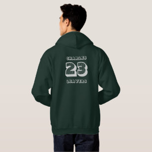 Moletom Abandono 2023 Tema Branco Hoodie