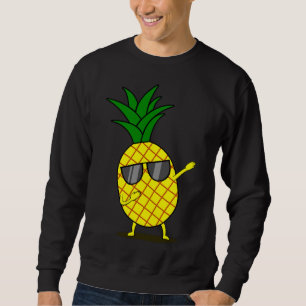 Moletom Abbing Yellow Pineapple - Dab Funny Dancing Fruta