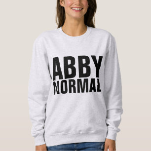 Moletom ABBY NORMAL Funny Vintage Damas T-Shirts