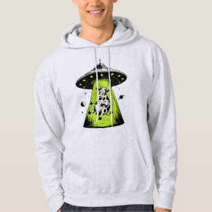 Moletom Abdução de Vaca Alienígena Weirdcore Surreal