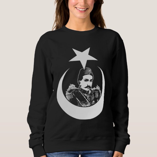 Moletom Abdülhamid II Osmane Abdul Hamid Osmanli Para Turq (Frente)
