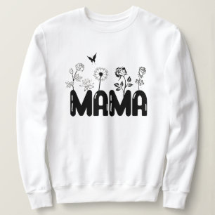 Moletom Abençoada Mãe Flores