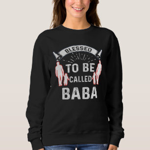 Moletom Abençoado Seja Chamado De Dia de os pais Baba Vint