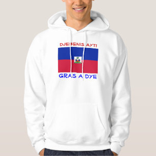 Moletom Abençoe o hoodie dos homens de Haiti