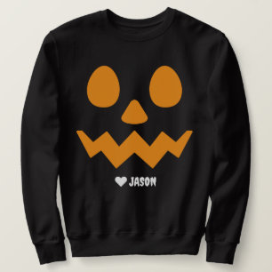 Moletom Abóbora assustadora do Feliz Halloween