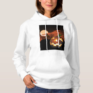 Moletom Abóbora-das-bruxas brilhante Hoodie