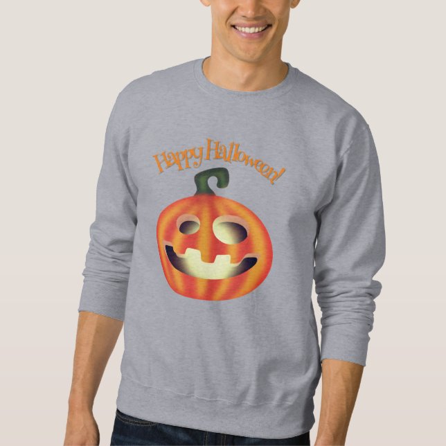 Moletom Abóbora de Halloween 'Trick or Treat' (Frente)