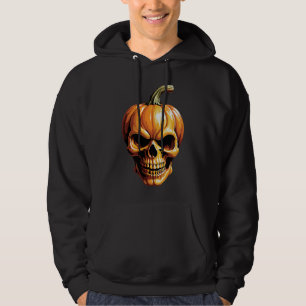 Moletom Abóbora Fera Craniana para o Halloween
