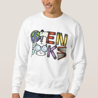 Moletom Abra a camisola dos livros