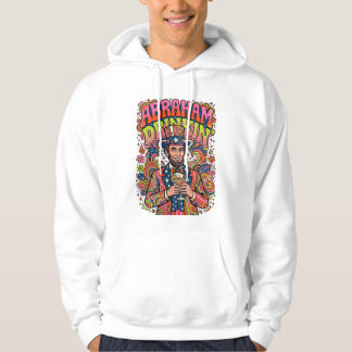 Moletom Abraão Patriótico Bebendo Retro